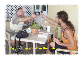Alan, on left