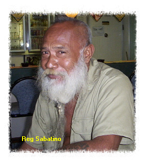 Reg Sabatino, 59, who lives on Hammond Island