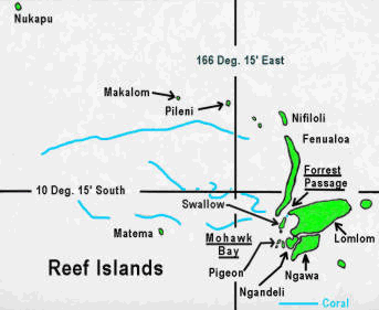 Reef Islands Map 2